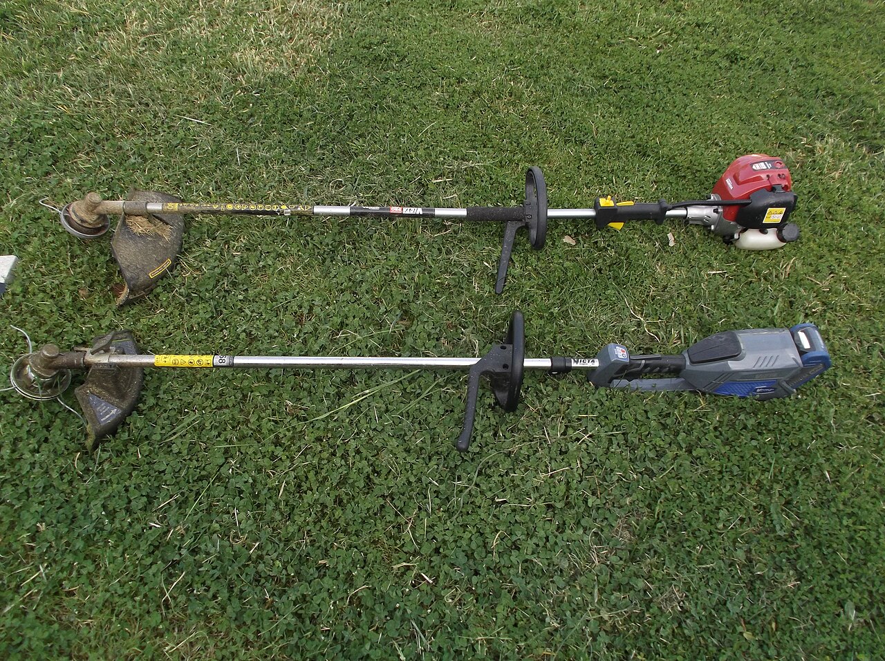 Desbrozadora de espalda (motosierra) para la eliminación mecanizada de brotes
