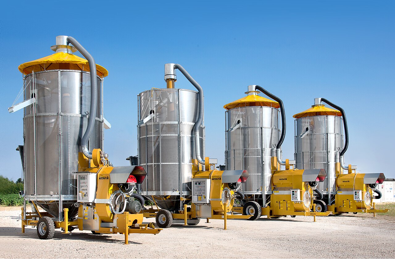 máquinas industriales de secado de avellanas