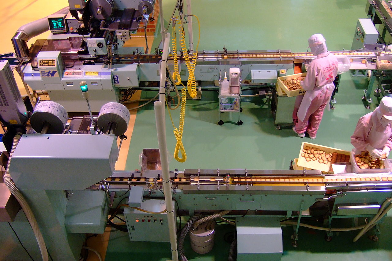 Instalación industrial de procesamiento de avellanas