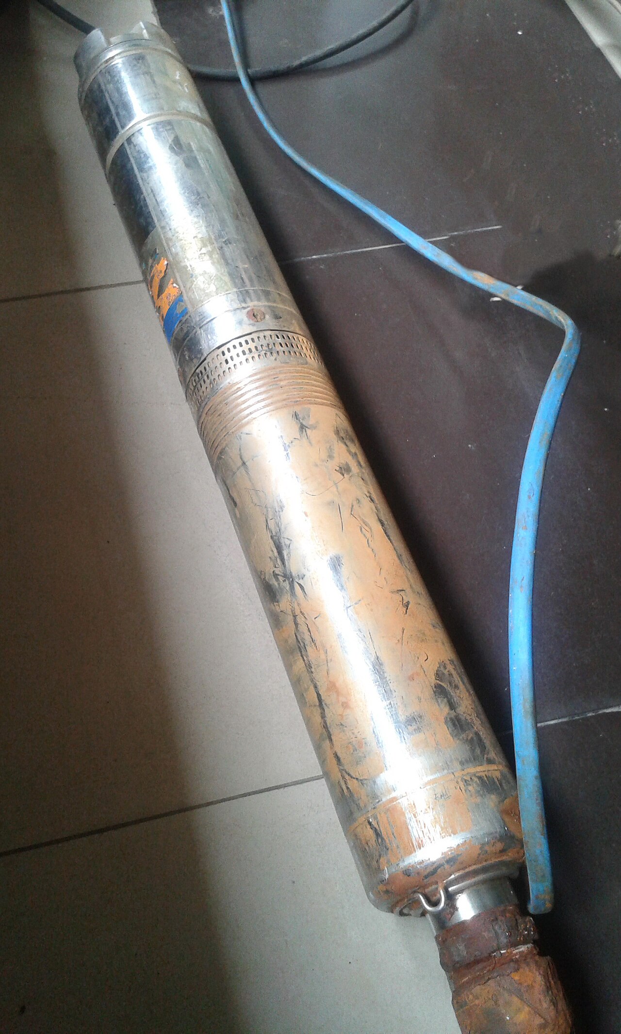 Bomba sumergible para pozos