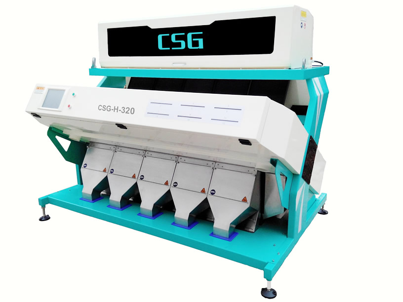 Clasificadora óptica de color para material granular